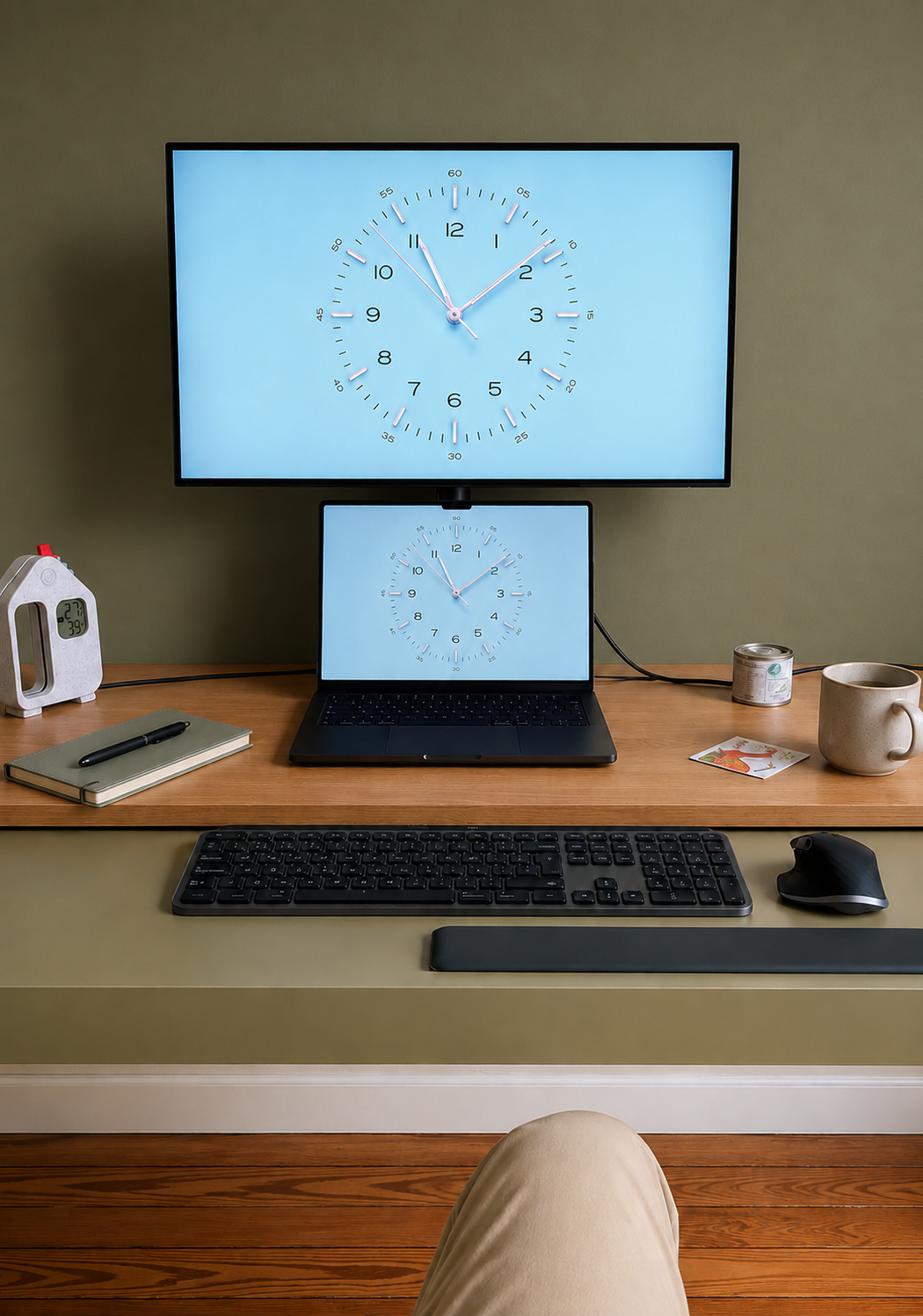 Bureau int&eacute;gr&eacute; sur mesure, projet Oasis
